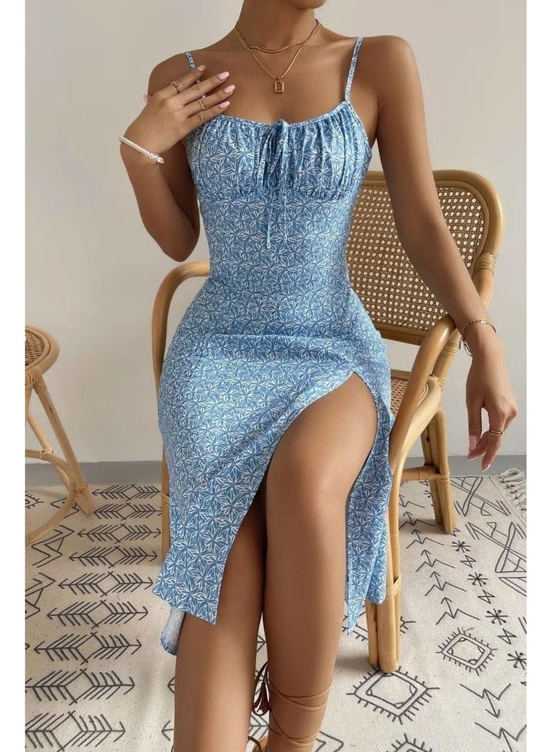 Bella Notte Floral Print Dress - Image 2